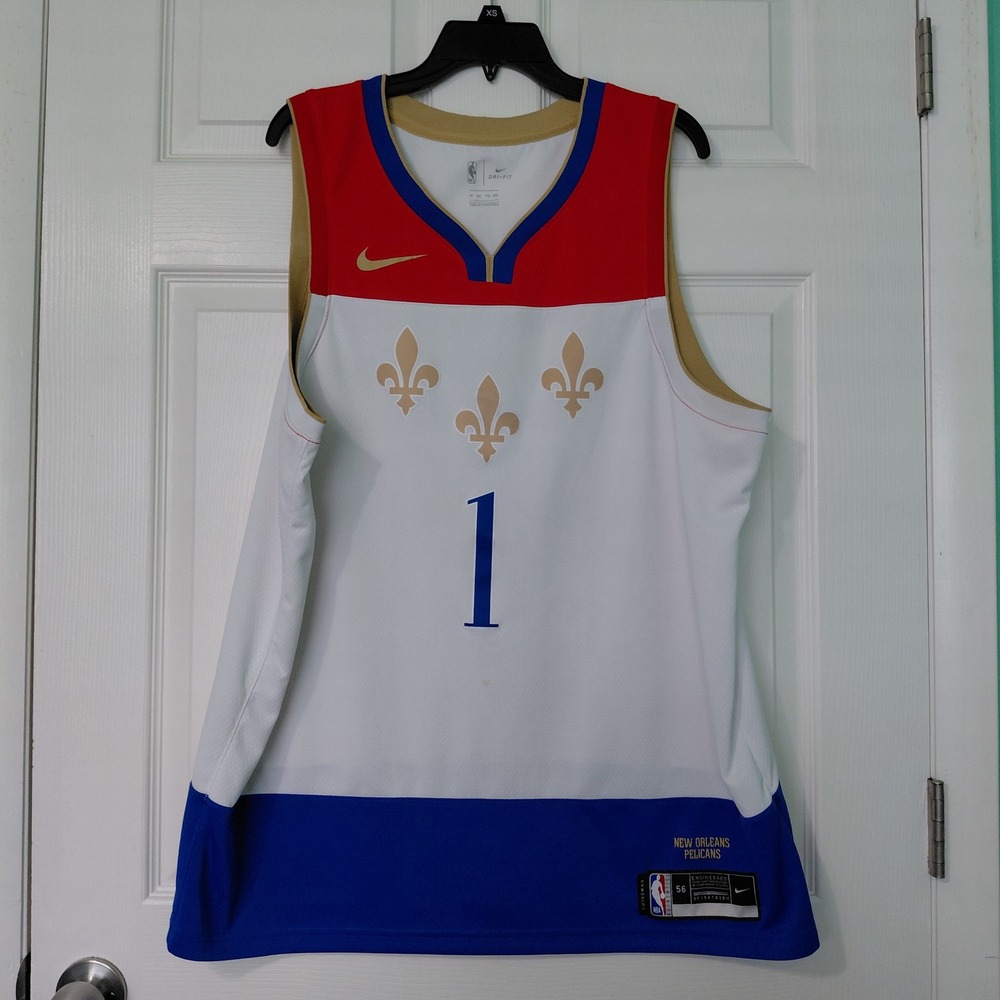 Nike NBA New Orleans Pelicans Zion Williamson City Edition Jersey Mens 56 XXL
